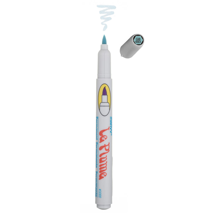 LE PLUME PERMANENT MARKERS - BLUES