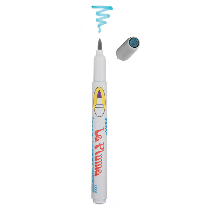 LE PLUME PERMANENT MARKERS - BLUES
