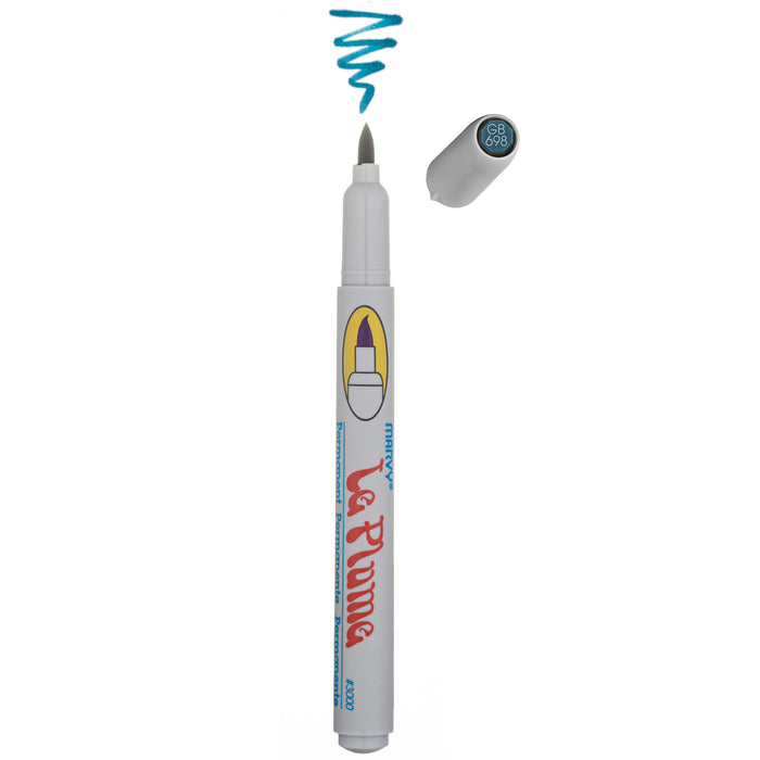 LE PLUME PERMANENT MARKERS - BLUES