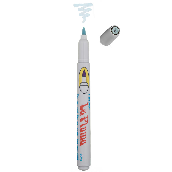 LE PLUME PERMANENT MARKERS - BLUES
