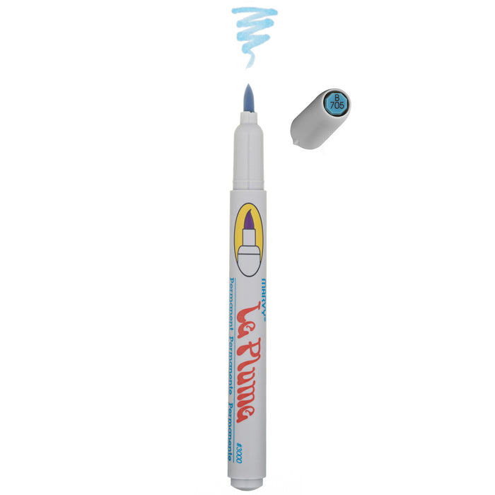 LE PLUME PERMANENT MARKERS - BLUES