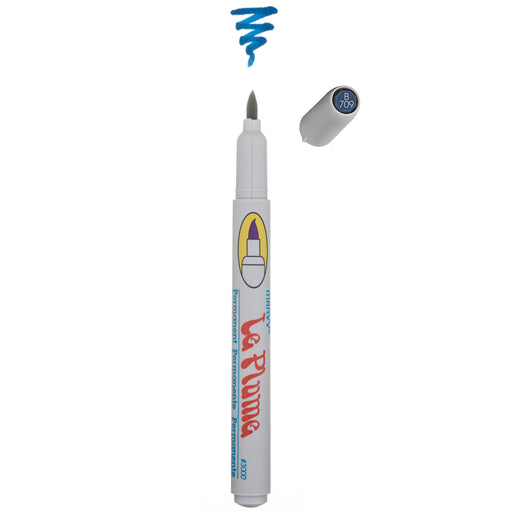LE PLUME PERMANENT MARKERS - BLUES