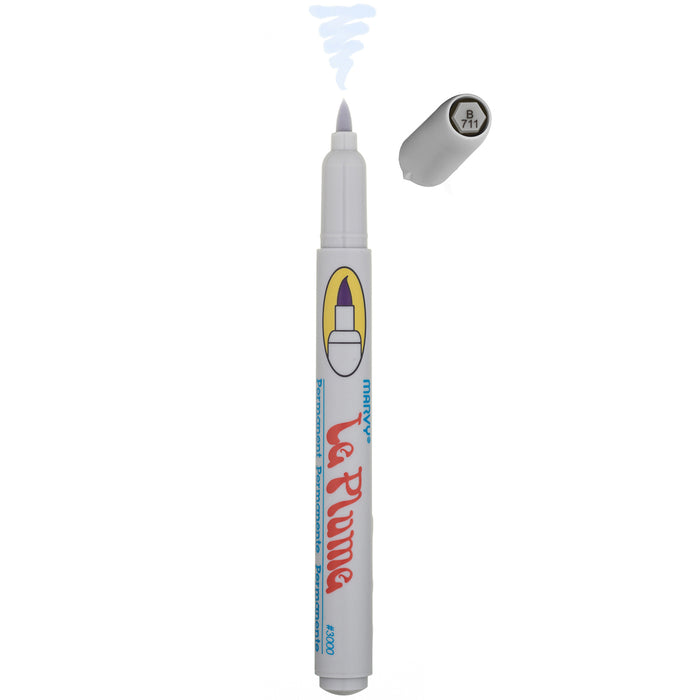LE PLUME PERMANENT MARKERS - BLUES