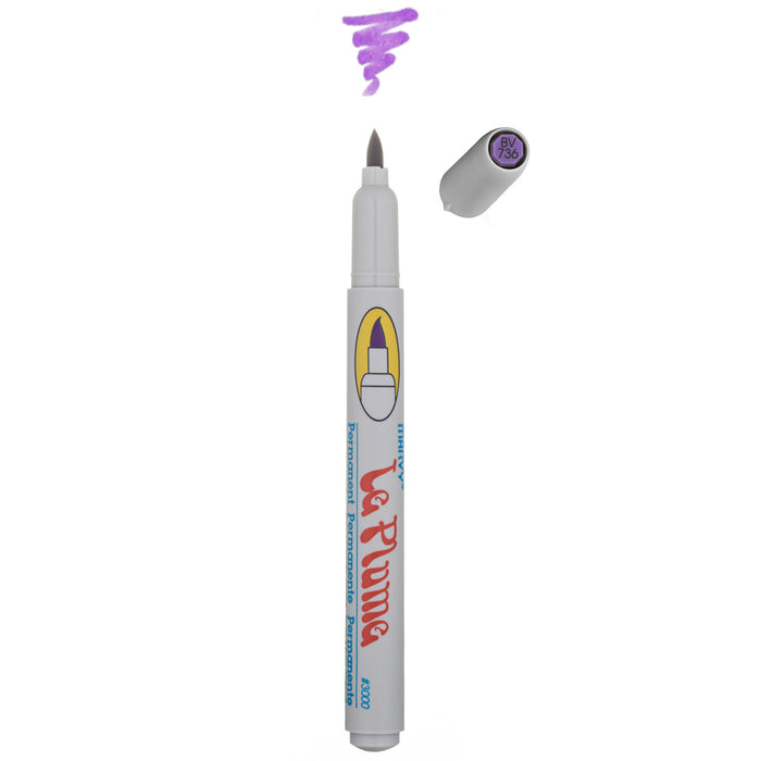 LE PLUME PERMANENT MARKERS PINK VIOLET