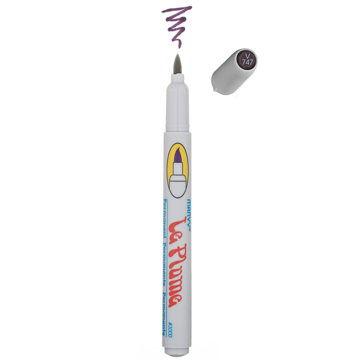 LE PLUME PERMANENT MARKERS PINK VIOLET
