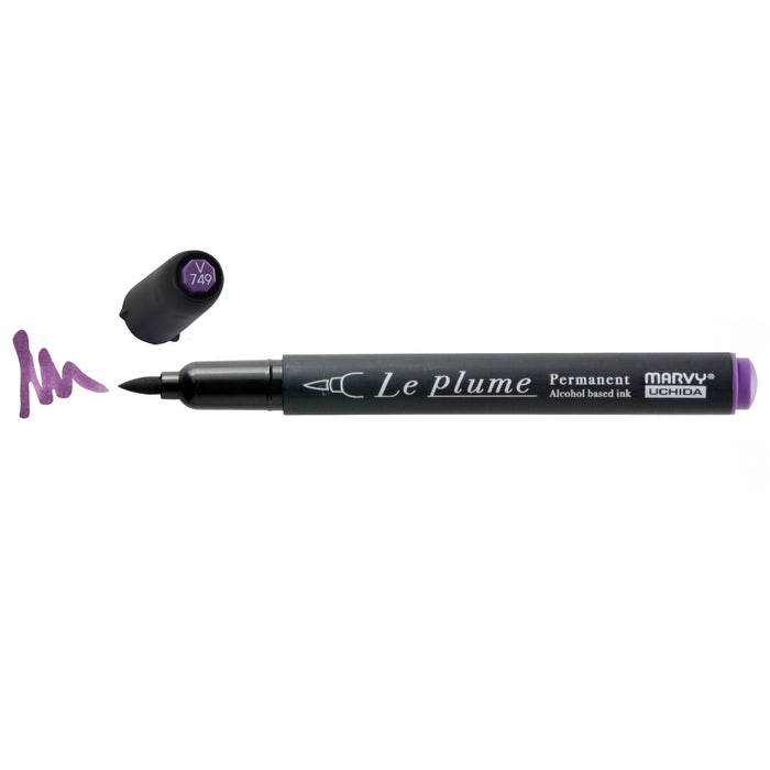 LE PLUME PERMANENT MARKERS PINK VIOLET