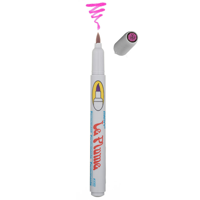 LE PLUME PERMANENT MARKERS PINK VIOLET