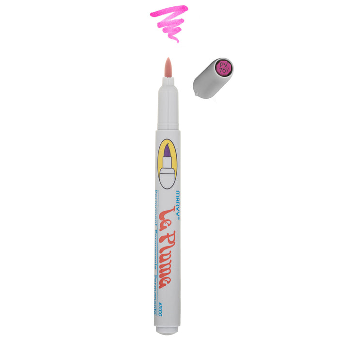 LE PLUME PERMANENT MARKERS PINK VIOLET