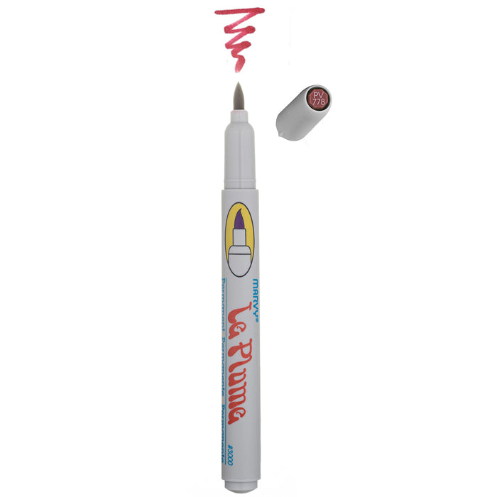 LE PLUME PERMANENT MARKERS PINK VIOLET