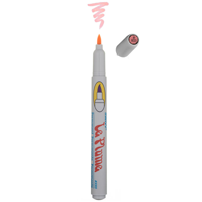 LE PLUME PERMANENT MARKERS - REDS