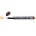 LE PLUME PERMANENT MARKERS - ORANGES