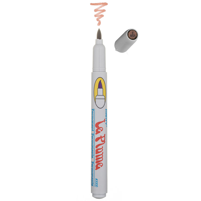 LE PLUME PERMANENT MARKERS - BROWNS
