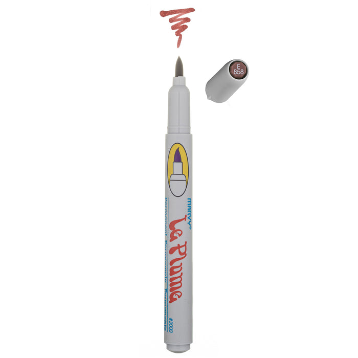 LE PLUME PERMANENT MARKERS - BROWNS
