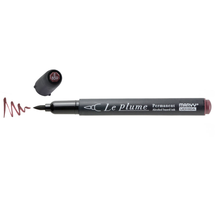 LE PLUME PERMANENT MARKERS - BROWNS