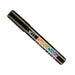 Decocolor acrylic marker black with cap on