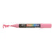 DECOCOLOR ACRYLIC bubblegum pink with cap off showing color squiggle at the tip.