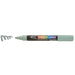 DECOCOLOR ACRYLIC celadon with cap off showing color squiggle at the tip.
