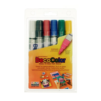 DECOCOLOR® PAINT MARKER BROAD SETS - Marvy Uchida