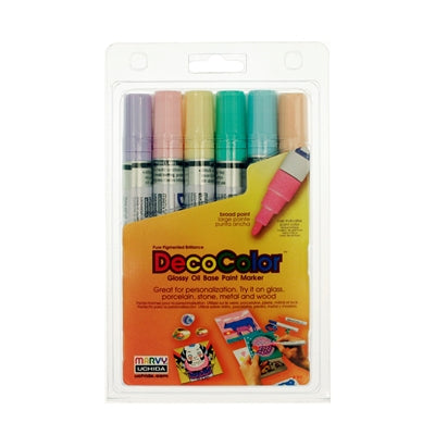 DECOCOLOR® PAINT MARKER BROAD SETS - Marvy Uchida