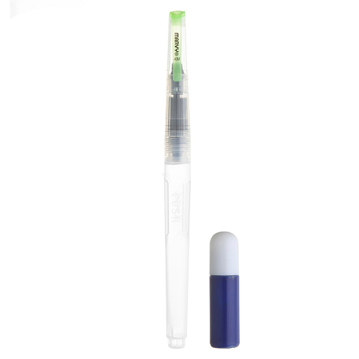 FABRI-INK brush and blue ink