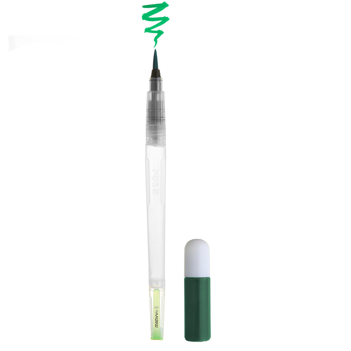 FABRI-INK brush and green ink