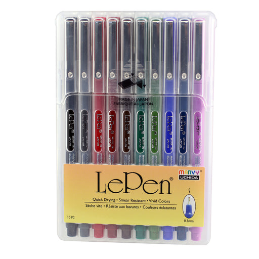 LE PEN 10 PIECE DARK SET