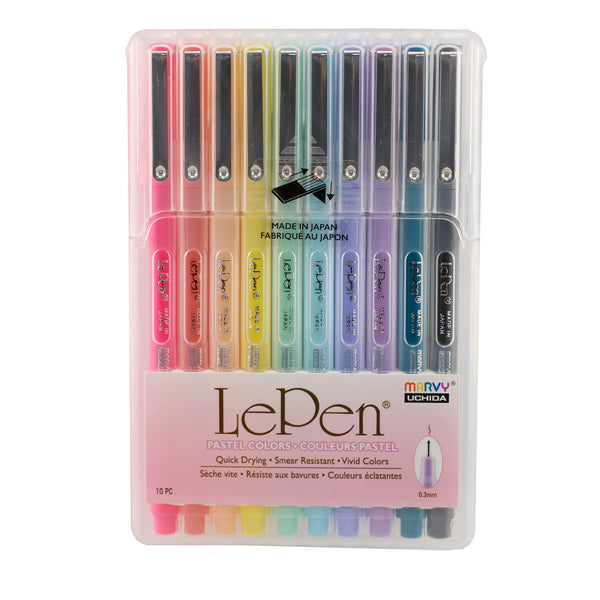 LE PEN 10 PIECE PASTEL SET