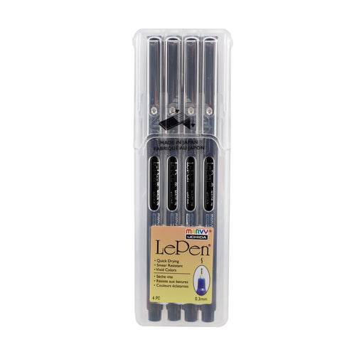 LE PEN 4 PIECE BLACK SET