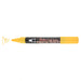 Bistro chalk broad tip yellow with cap off showing ink color on a white background.