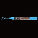 Bistro chalk fluorescent blue broad tip