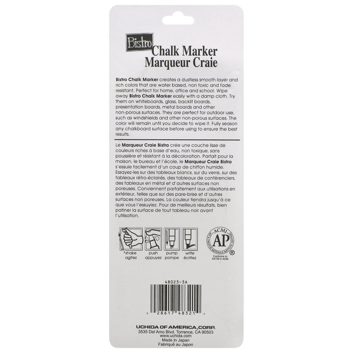 BISTRO CHALK MARKER 3 piece COMBO set back