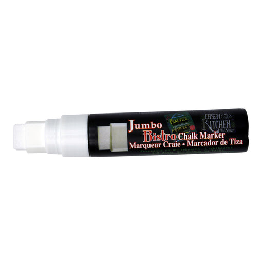 a white jumbo Bistro chalk marker with cap off
