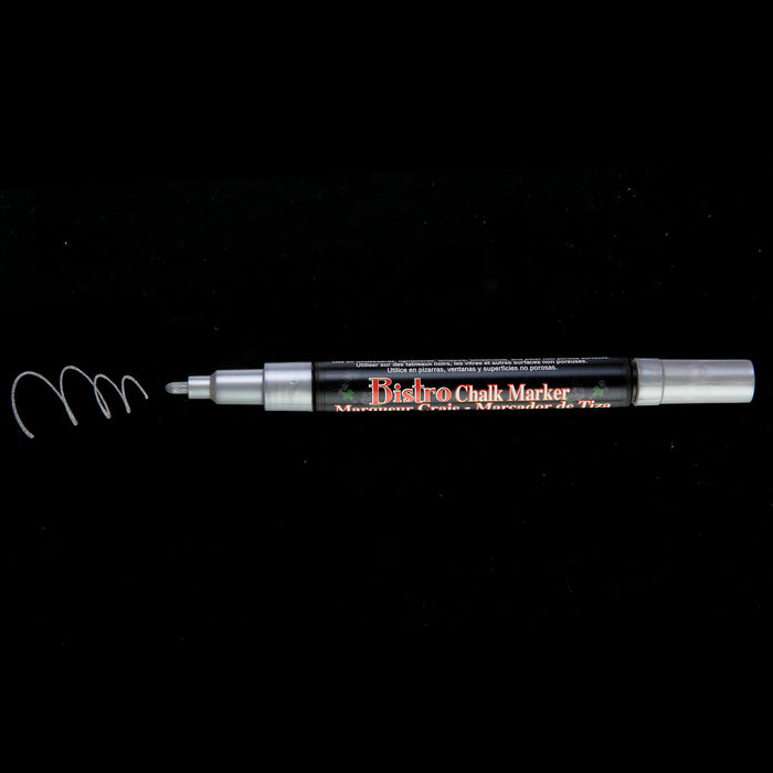 BISTRO CHALK MARKER FINE POINT METALLIC 2 PC SET
