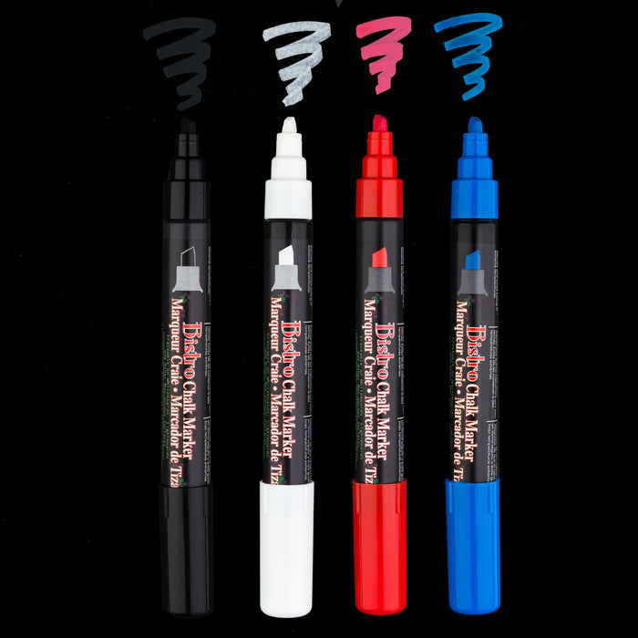 BISTRO CHALK MARKER CHISEL TIP SETS