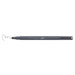 Le pen pigment marker grey with cap off showing color squiggle at tip 