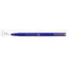 Le pen pigment jewel set navy marker with cap off showing navy squiggle at tip.
