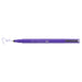 Le pen pigment jewel set lavender marker with cap off showing lavender squiggle at tip.