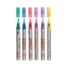 GLITTER DECOCOLOR® MARKER green, blue, red, magenta, violet, and yellow