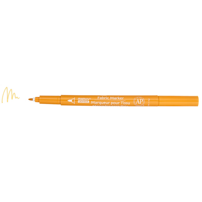 FABRIC MARKER FINE goldenrod