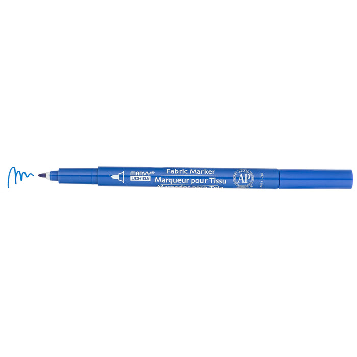 FABRIC MARKER FINE blue