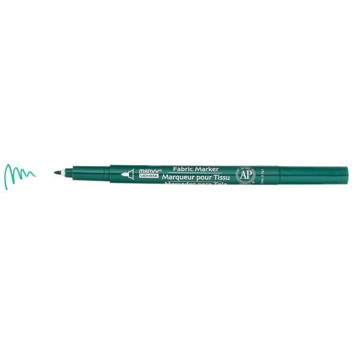 FABRIC MARKER FINE green