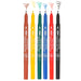 FABRIC MARKER FINE brown, yellow, green, blue, red, and black
