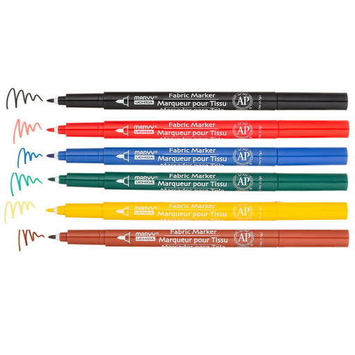 FABRIC MARKER FINE SETS - Marvy Uchida