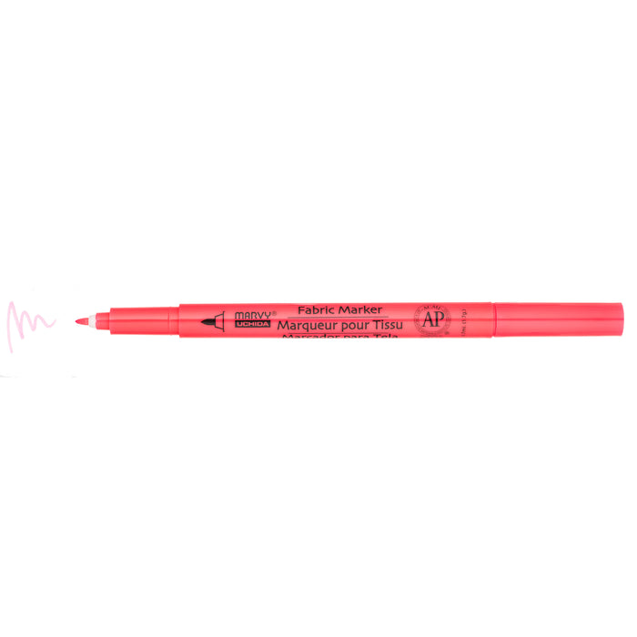 FABRIC MARKER FINE FLUORESCENT