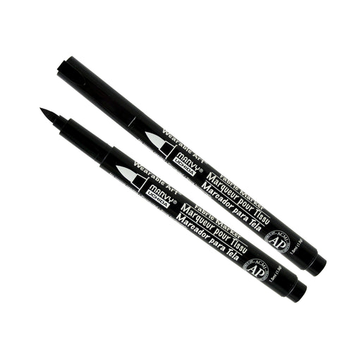 FABRIC MARKER FINE BRUSH POINT - Marvy Uchida