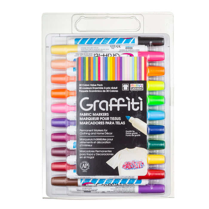 GRAFFITI FABRIC 30 PIECE SET