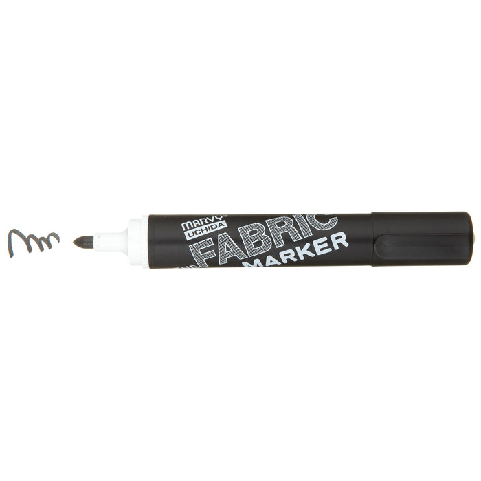 FABRIC MARKER BROAD black