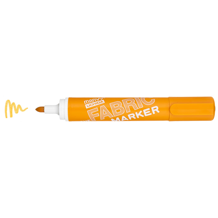 FABRIC MARKER BROAD golden rod