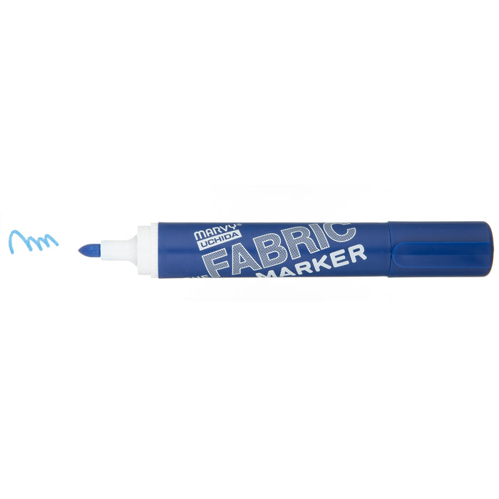 FABRIC MARKER BROAD blue