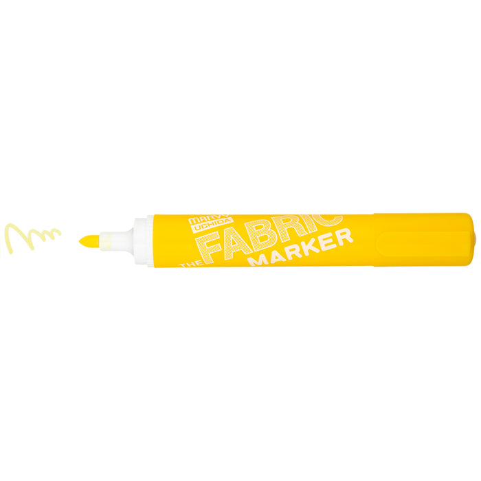 FABRIC MARKER BROAD yellow
